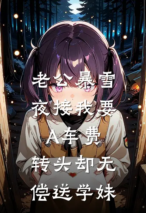 老公暴雪夜接我要A车费，转头却无偿送学妹